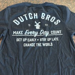 Dutch Bros Classic logo T shirt Sz S